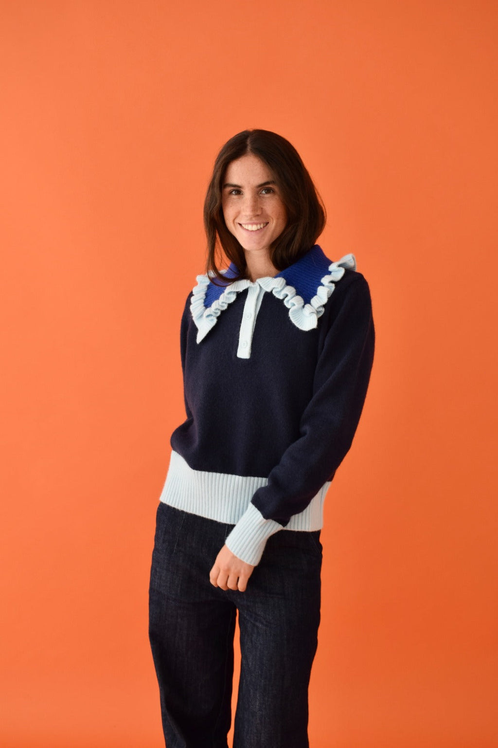 Pull Jersey Sophie Marine