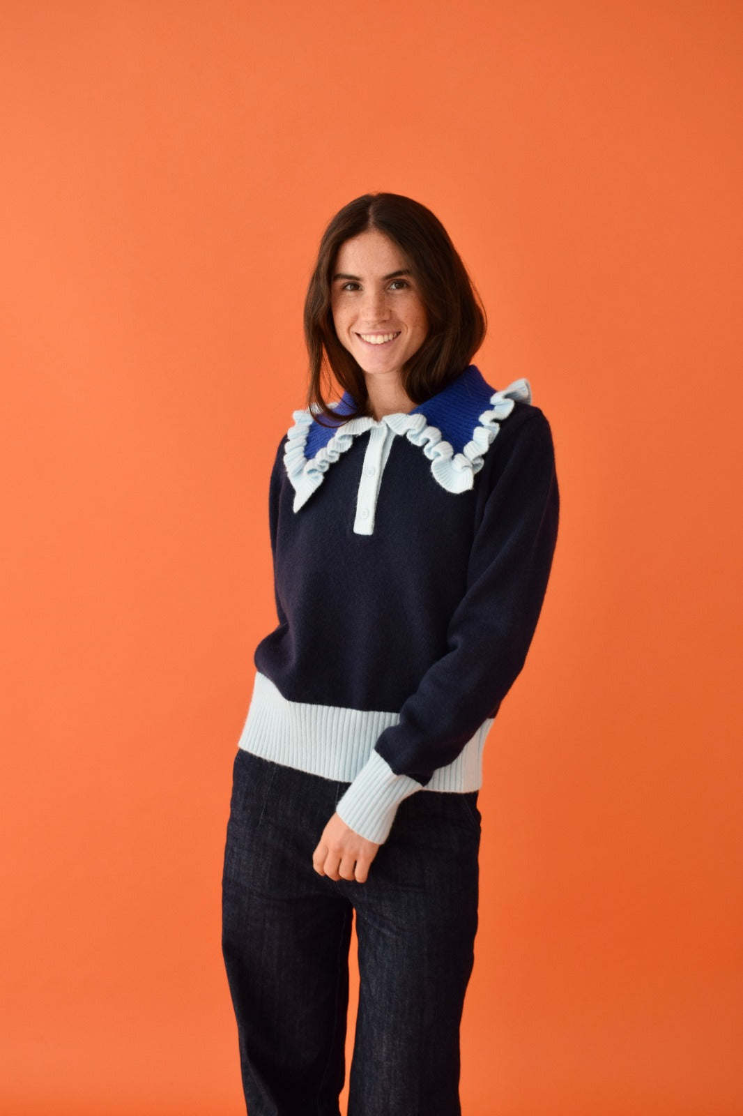 Pull Jersey Sophie Marine
