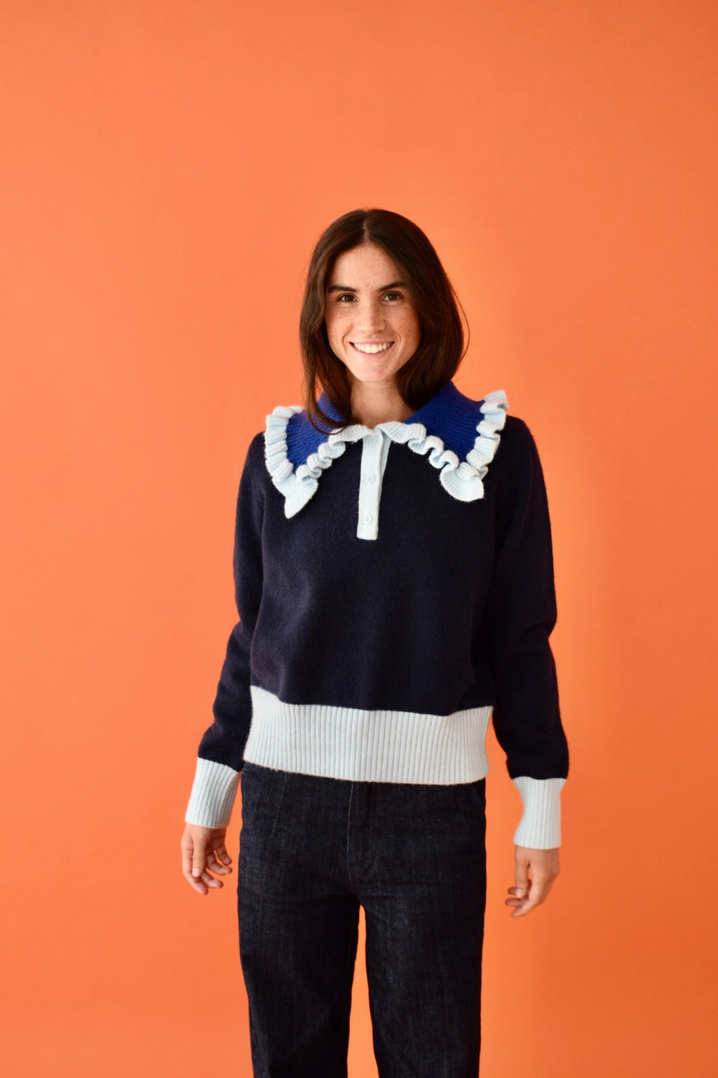 Pull Jersey Sophie Marine