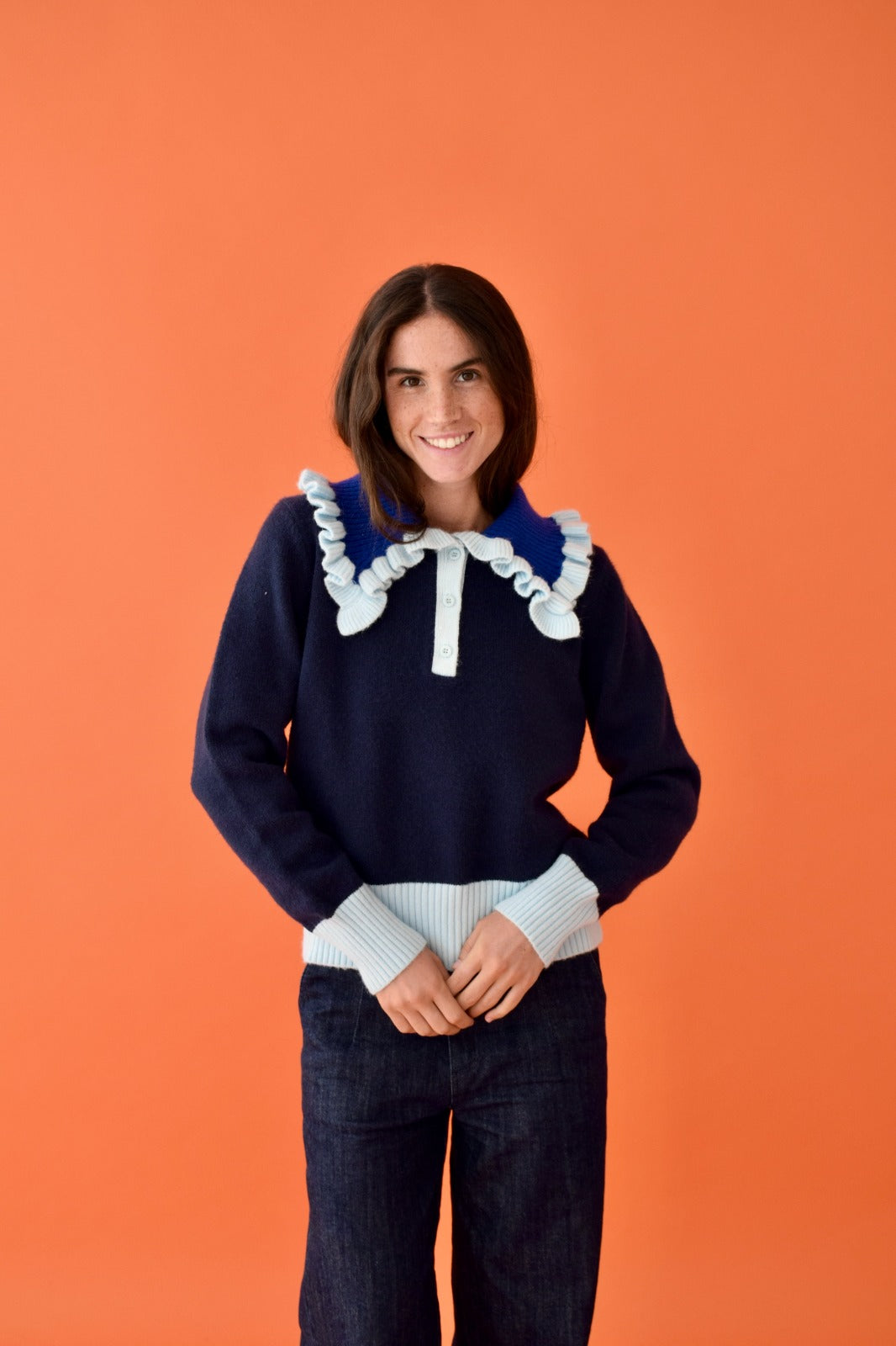Pull Jersey Sophie Marine