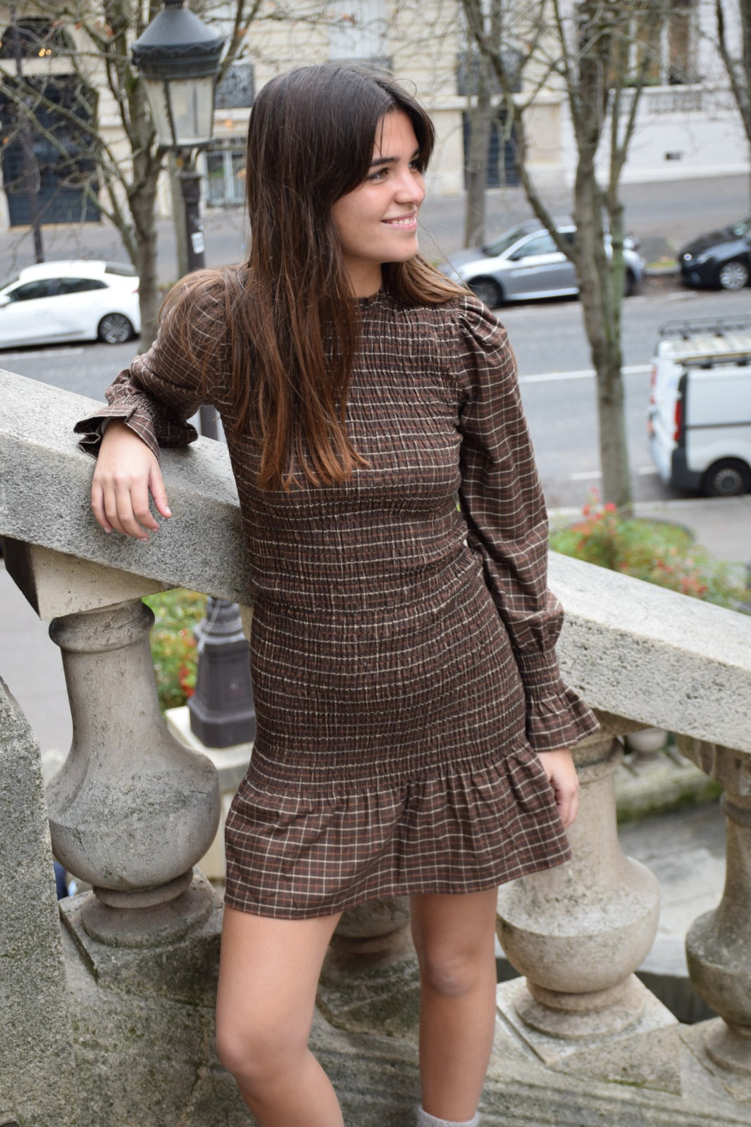 Chía Dress Brown