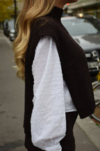 Julieta Brown Vest