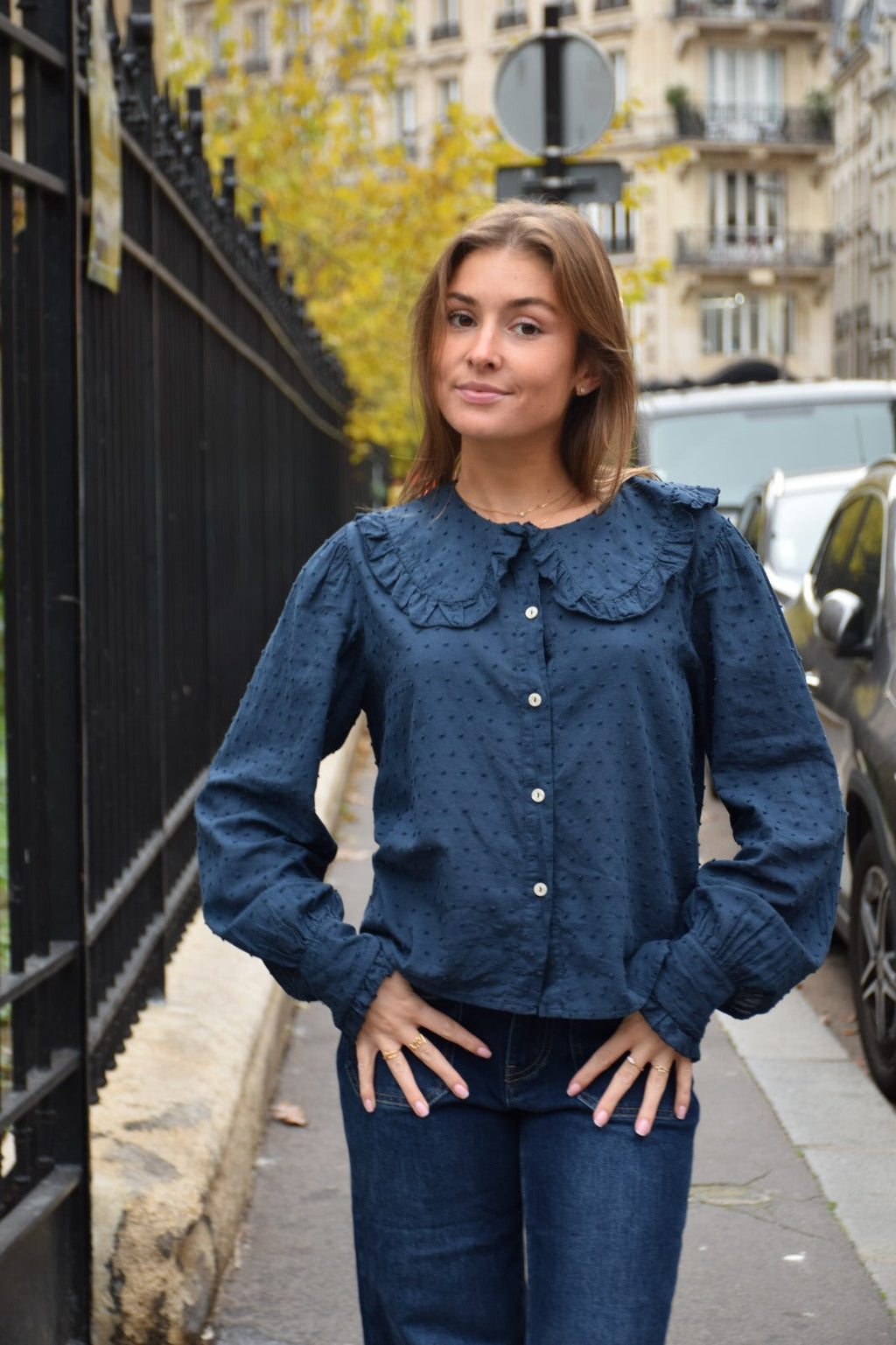 Chemise Diana Marine
