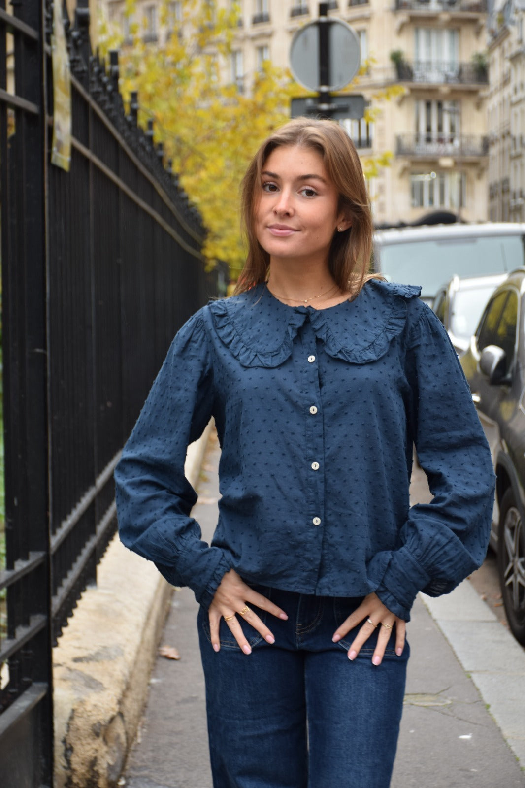 Chemise Diana Marine