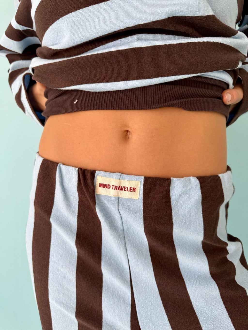 Filipa Brown Y Celeste Pants