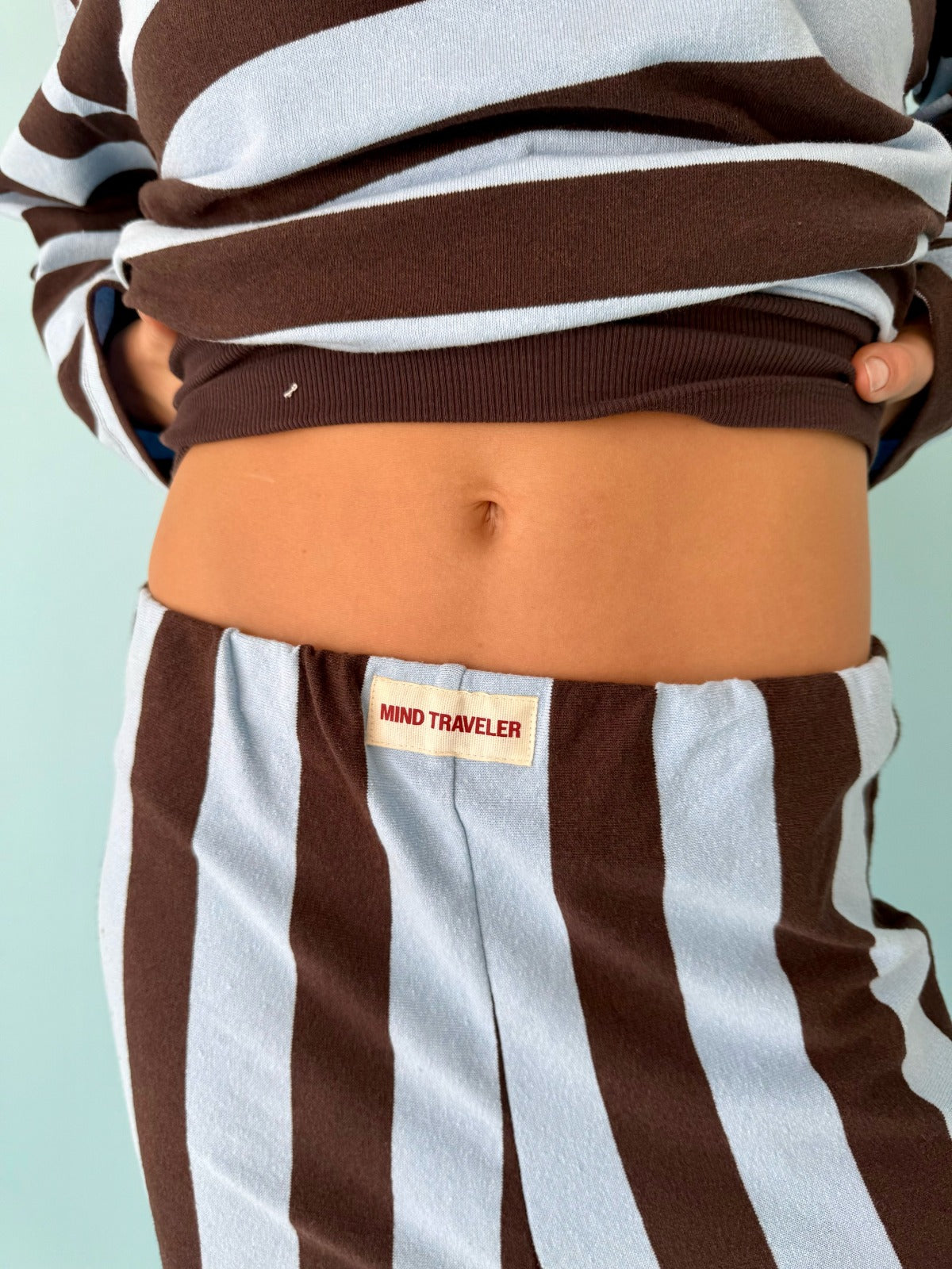 Filipa Brown Y Celeste Pants