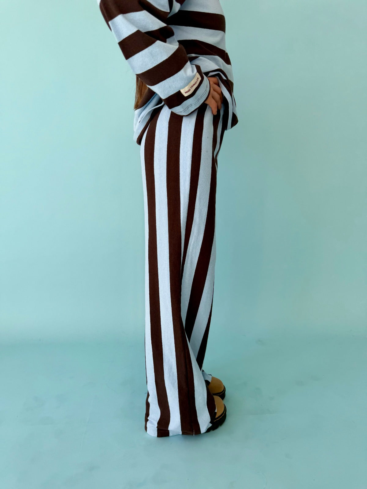 Filipa Brown Y Celeste Pants