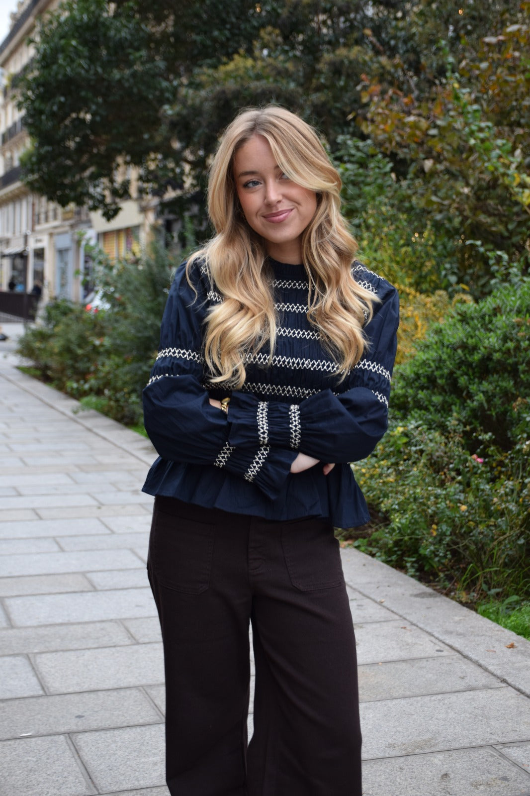 Chemisier Eloise Marine