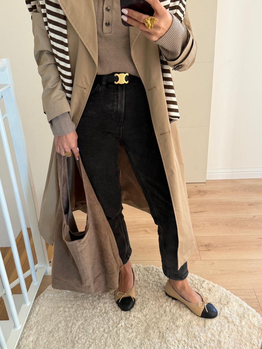 Bolso Eva Taupe
