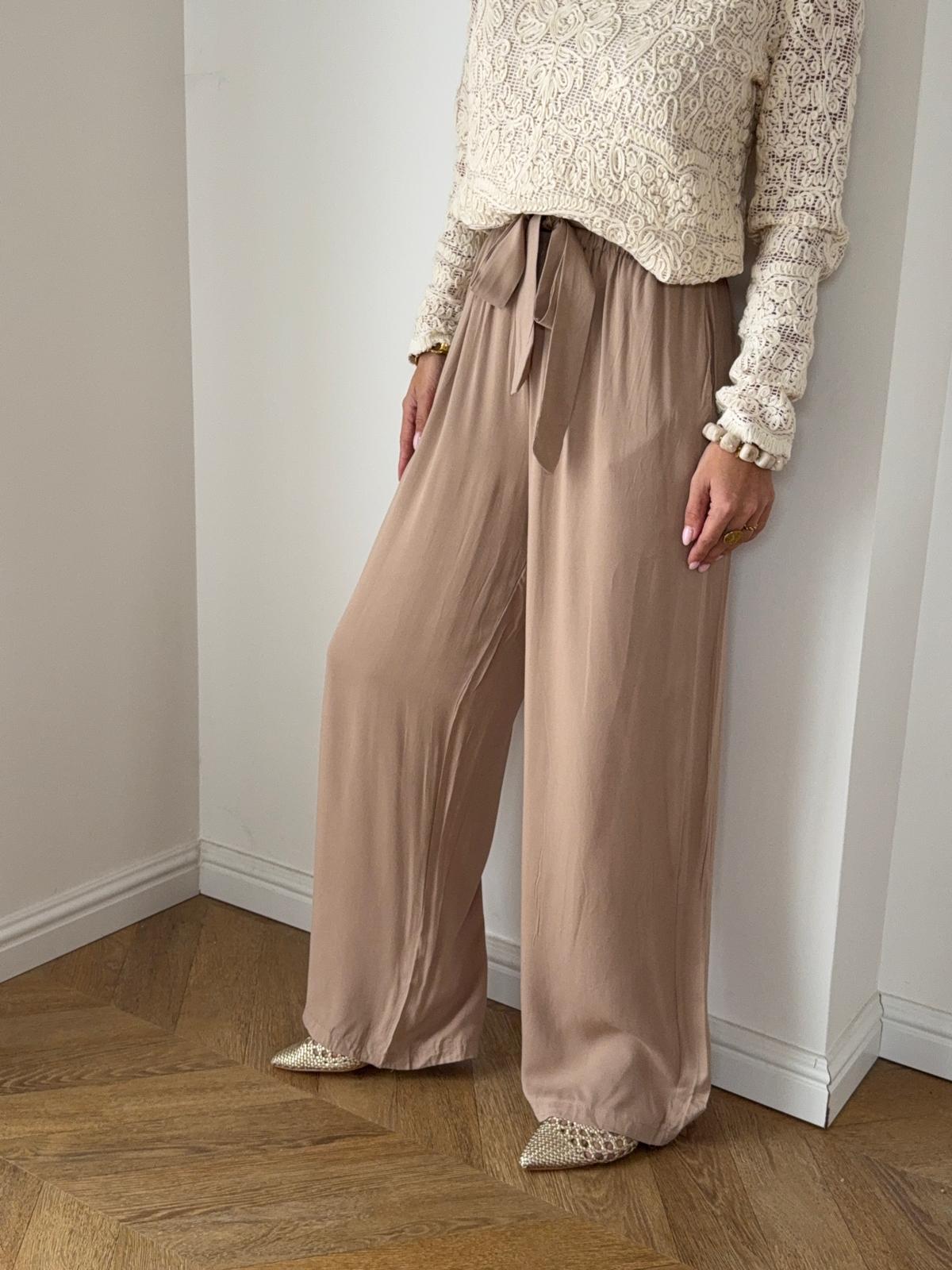 Pantalón Como Beige