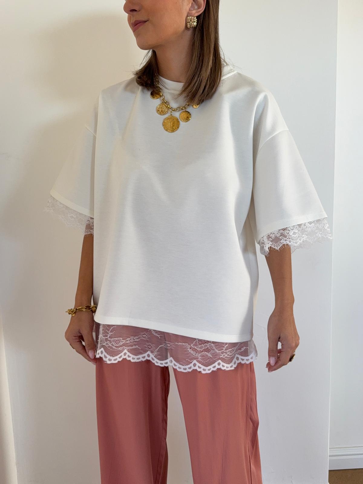 Tshirt Crush Blanc