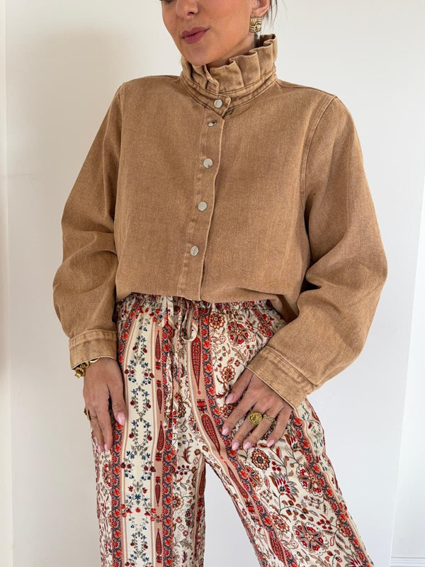Sobrecamisa Ariane Camel