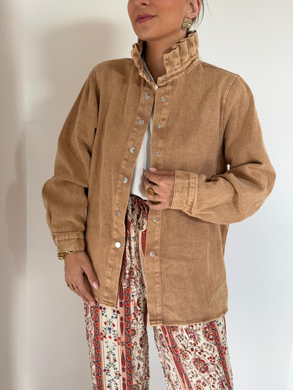 Surchemise Ariane Camel