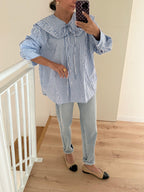 Striped Claudine Shirt