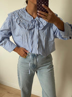 Striped Claudine Shirt