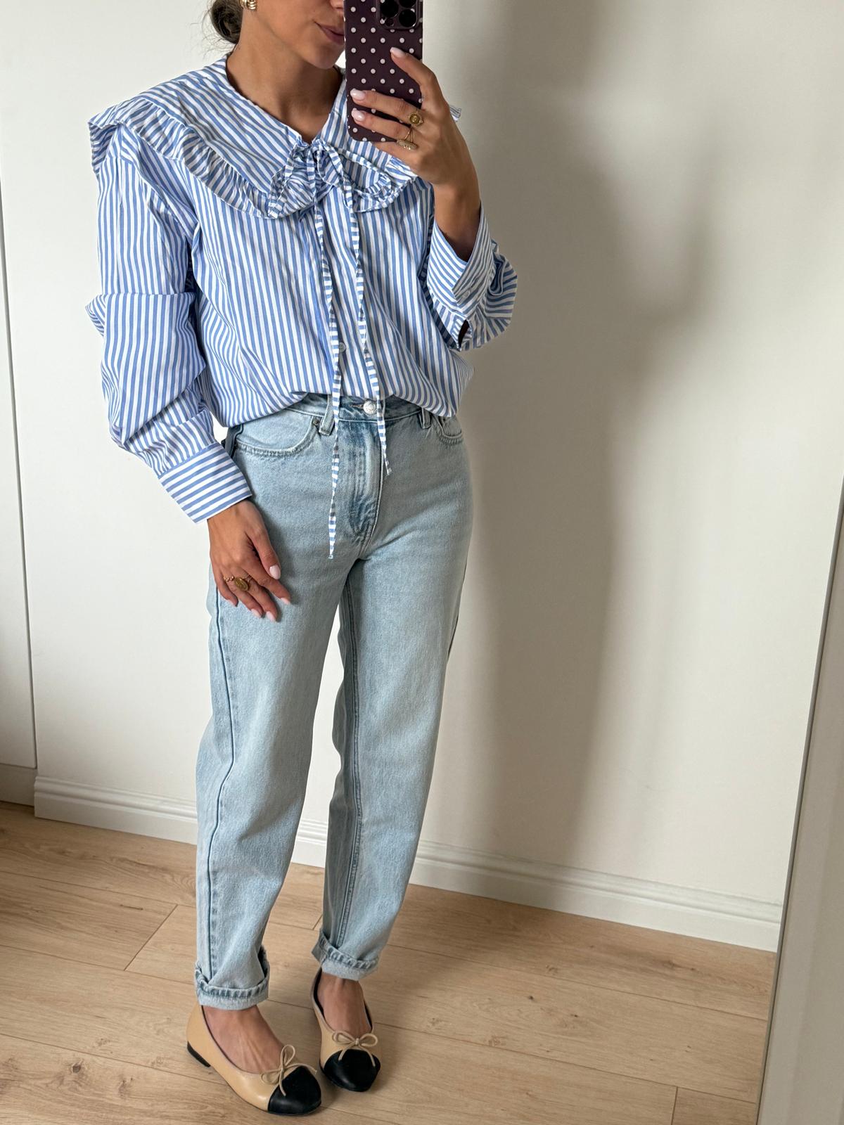 Striped Claudine Shirt