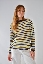 Pull Violeta Marron
