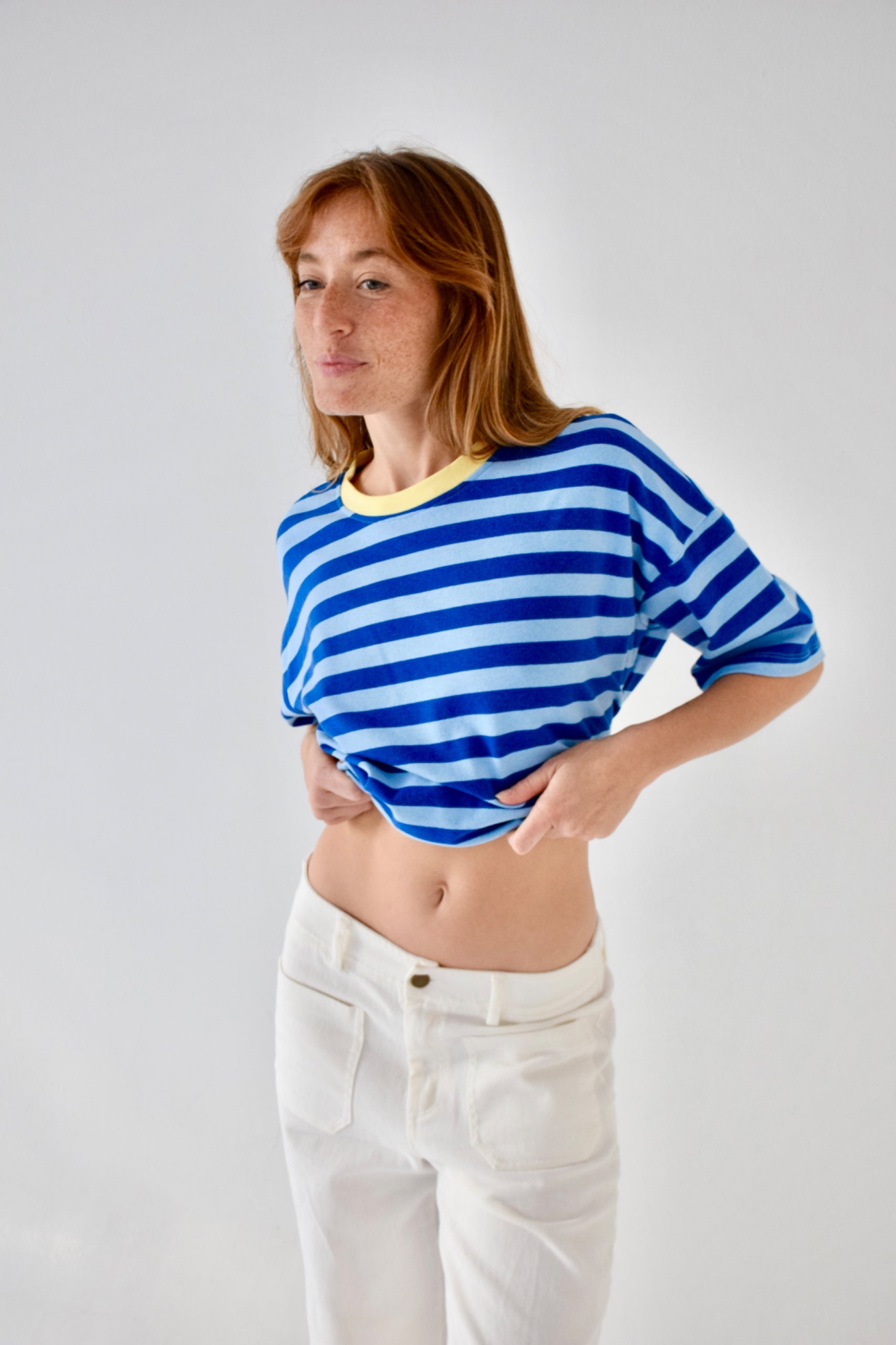 Camiseta Nunu Celeste y Azul