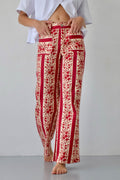 Jean Valeria Flowers Red