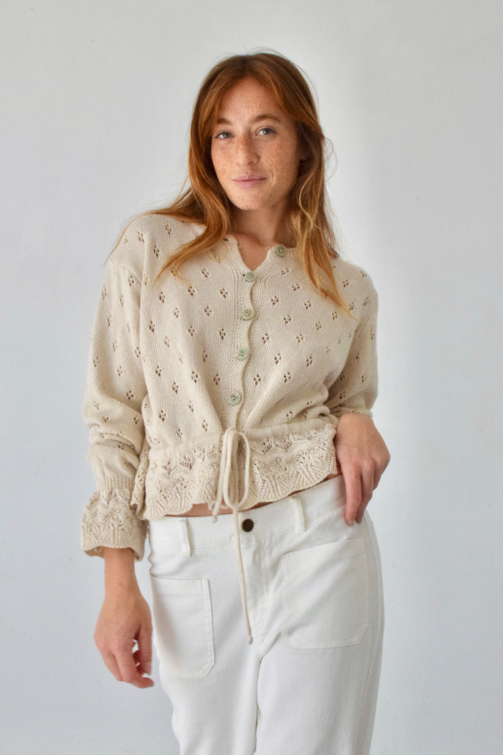 Beige Josephine cardigan