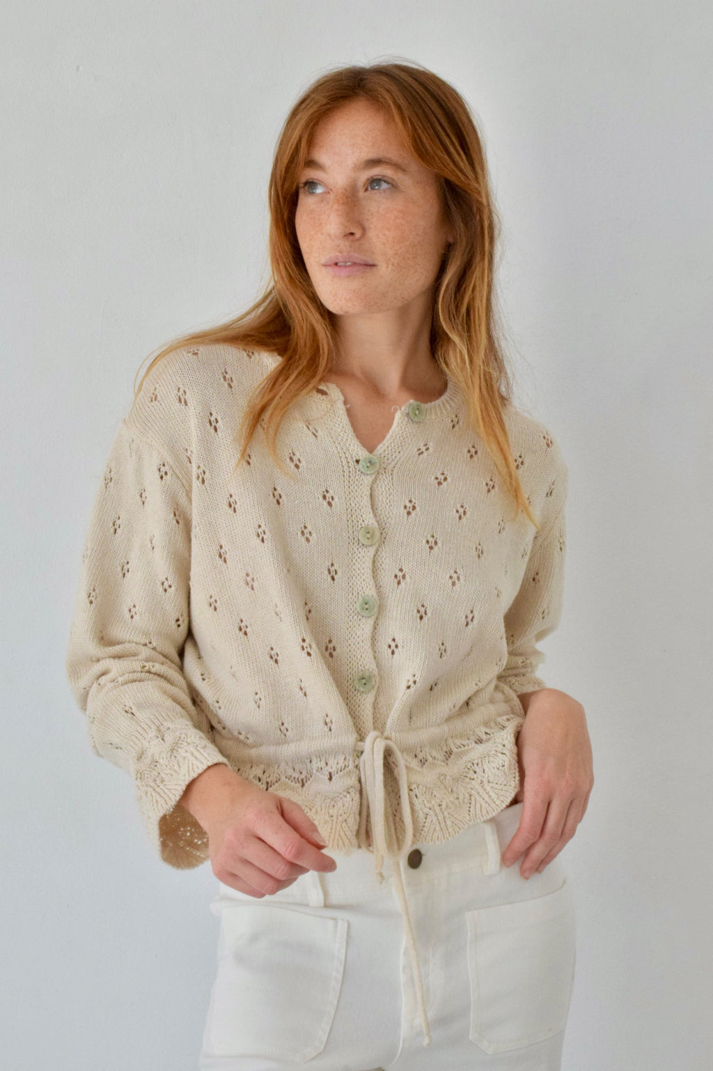 Beige Josephine cardigan