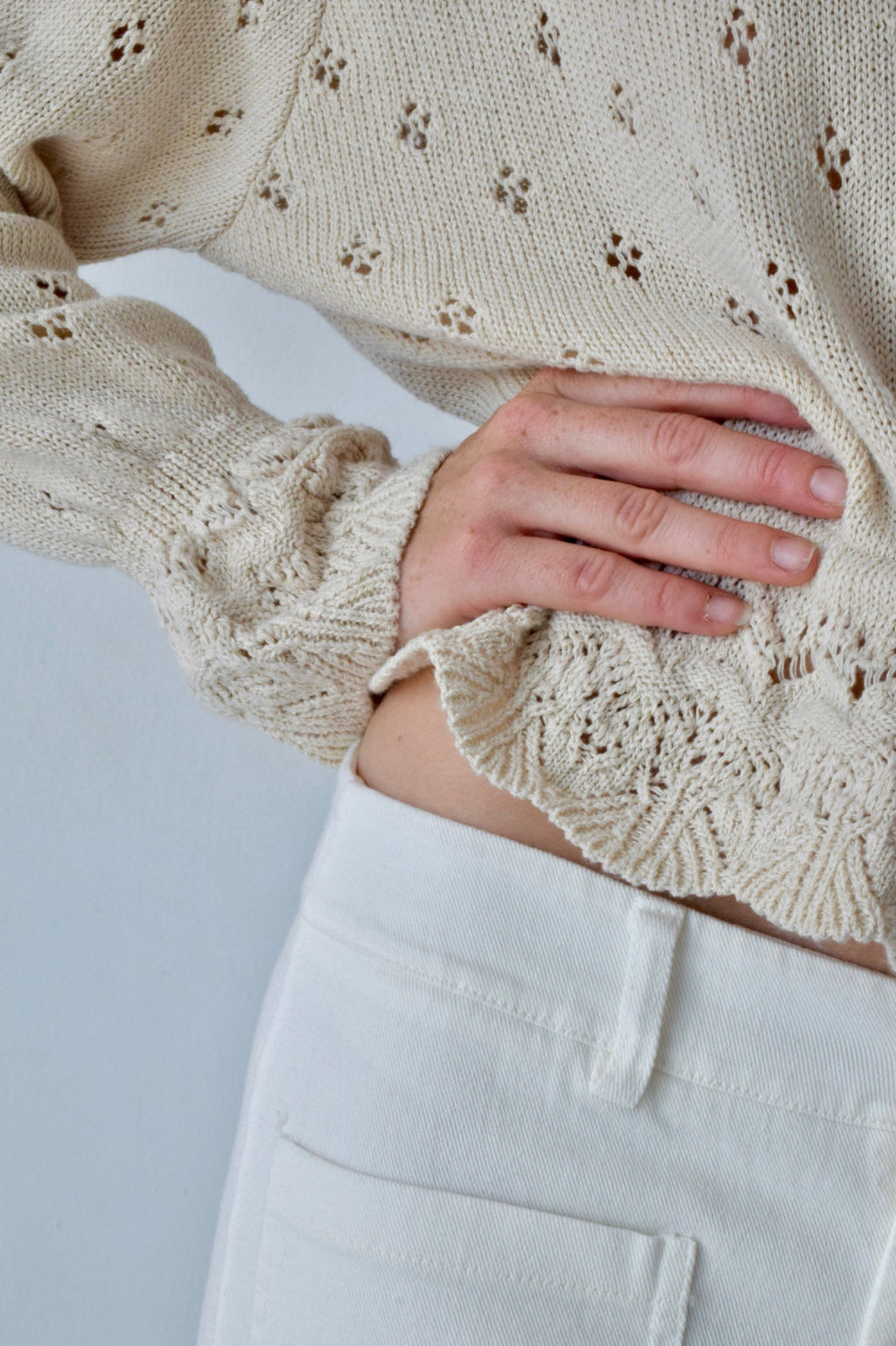Beige Josephine cardigan