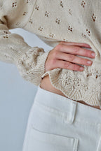Beige Josephine cardigan