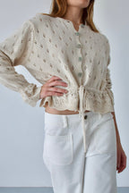 Beige Josephine cardigan