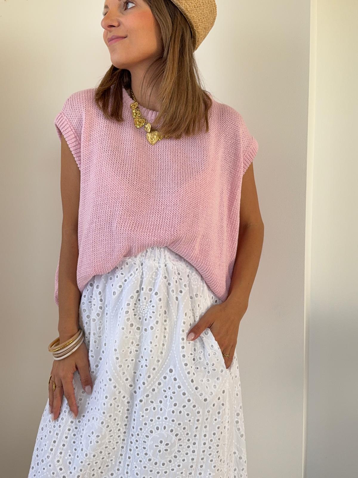 Maëlle Pink Sweater