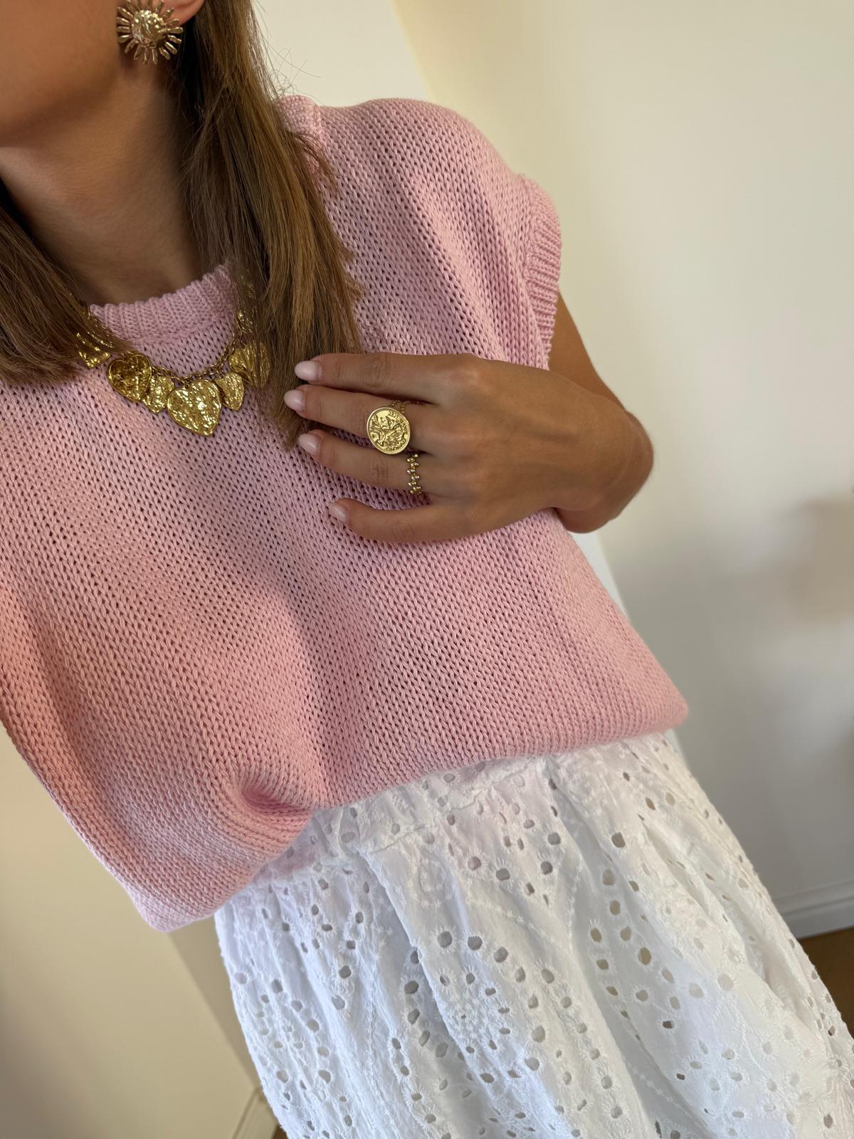 Maëlle Pink Sweater