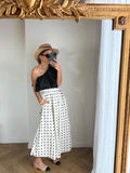 Falda Candice Blanco