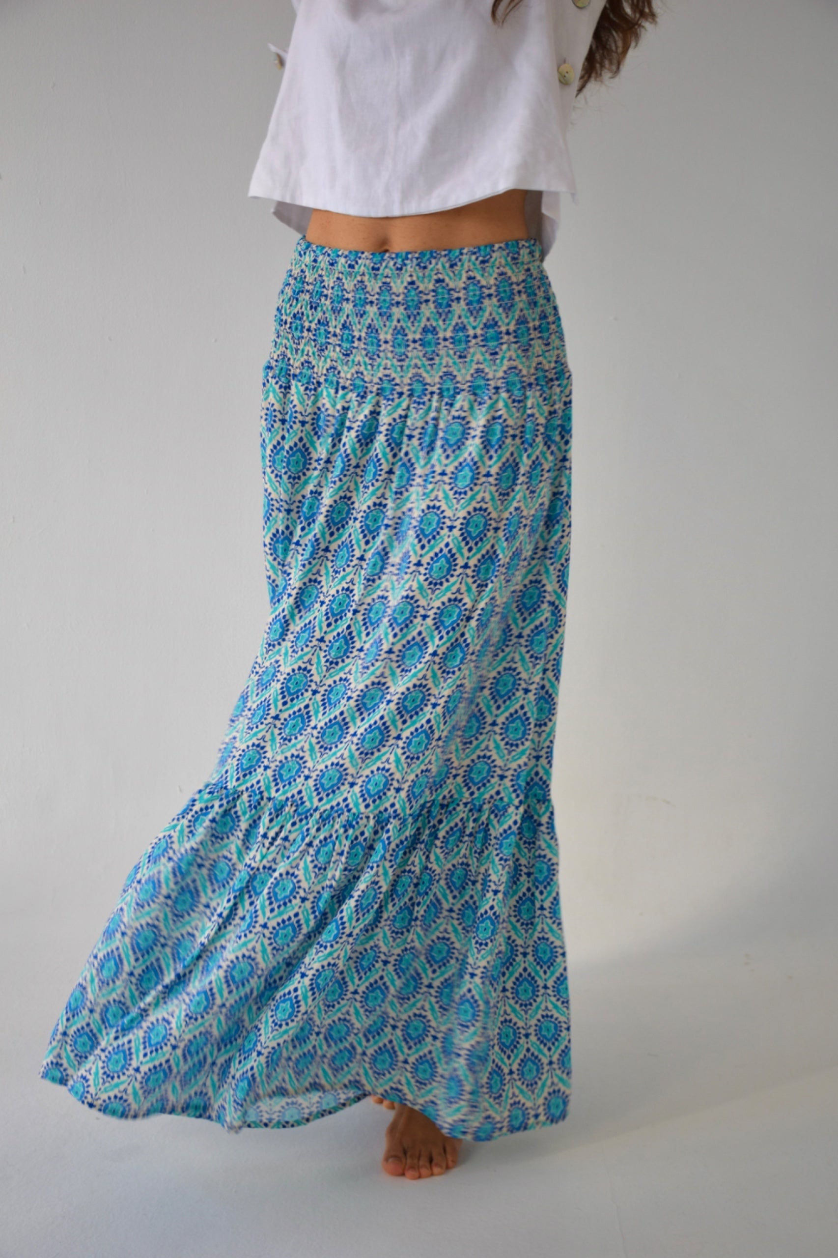 Falda azul marino Mica