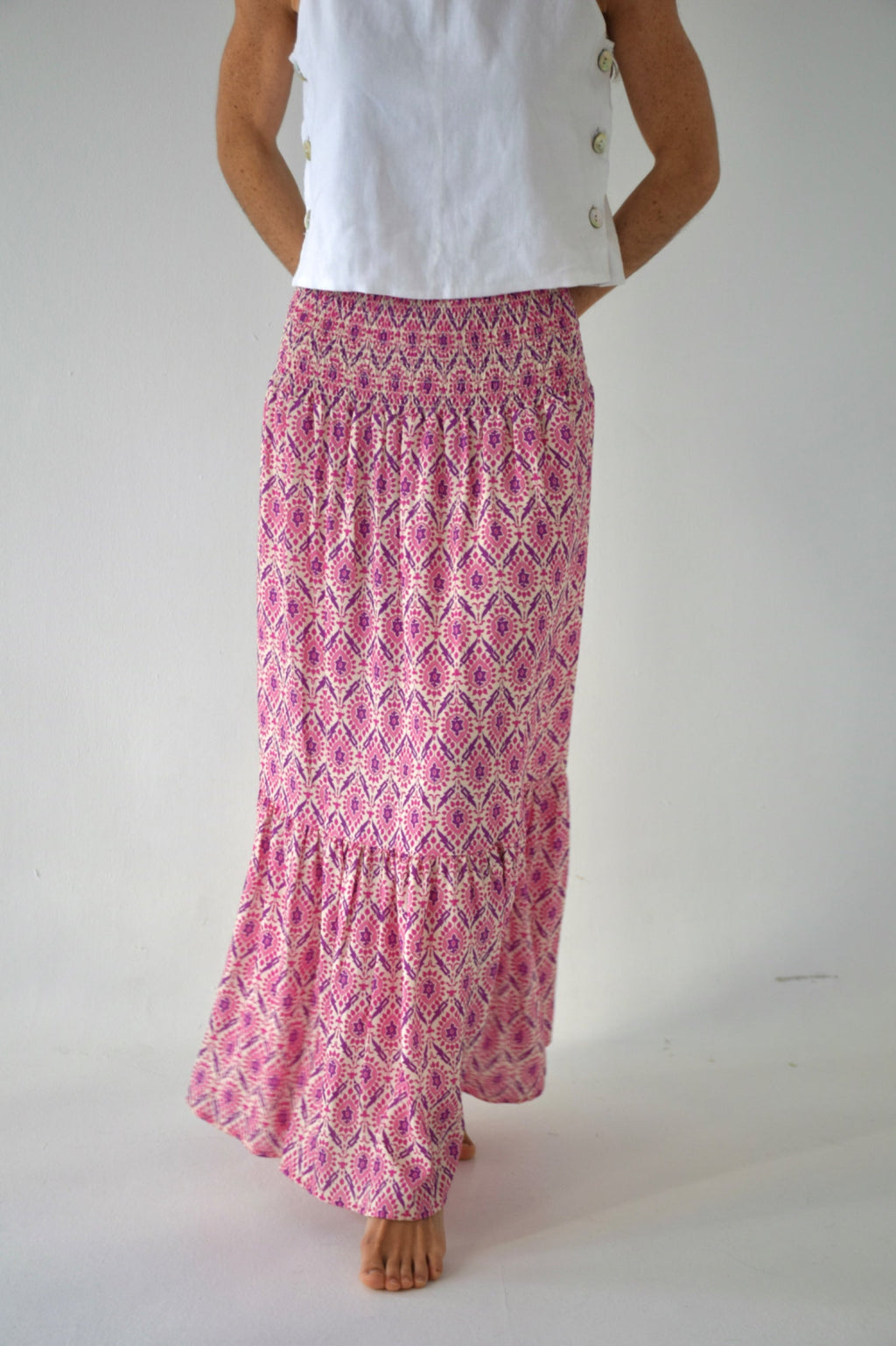 Pink Mica Skirt