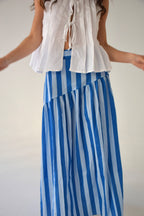 Jupe Beth Rayures Bleu
