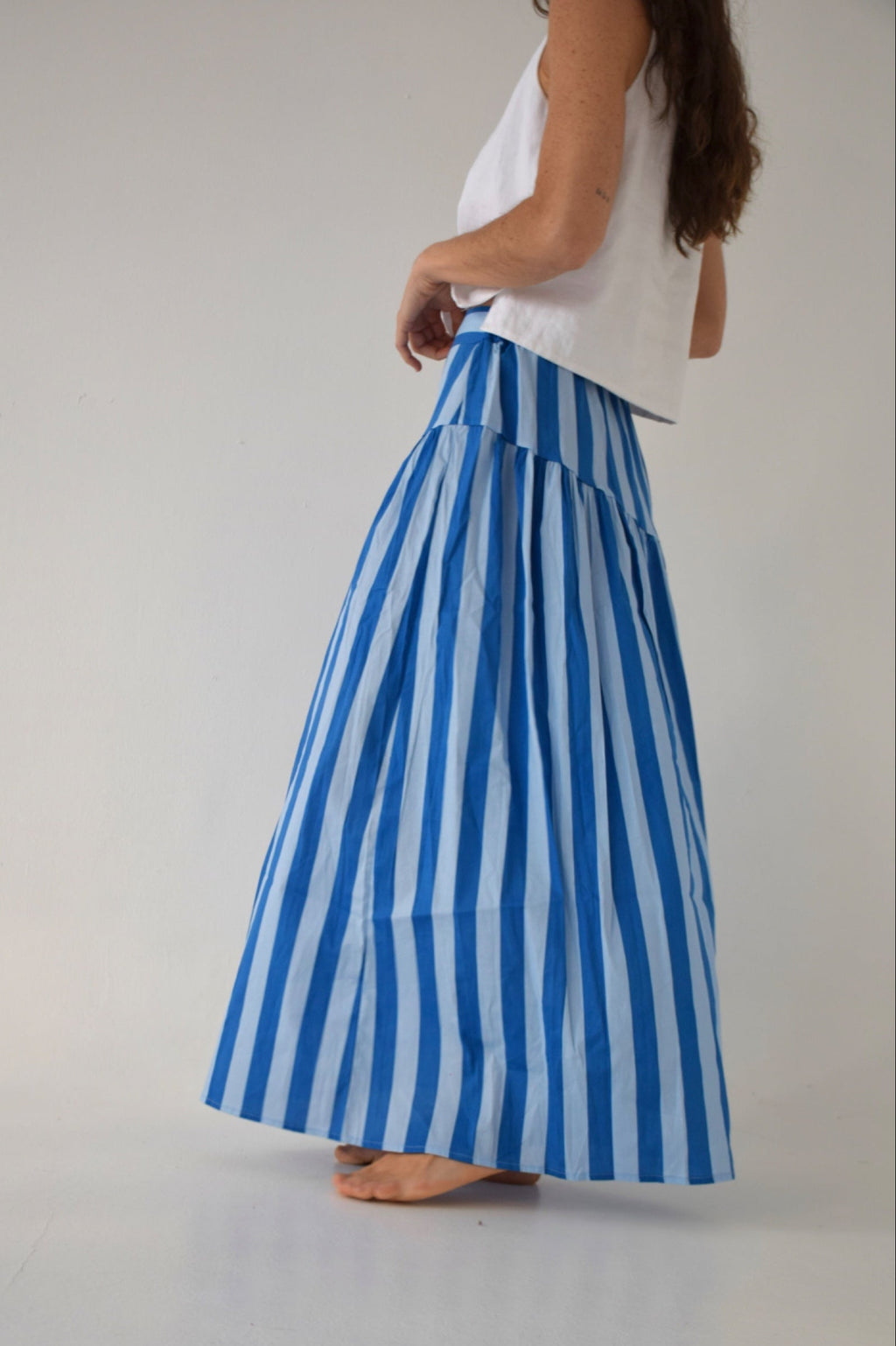 Jupe Beth Rayures Bleu