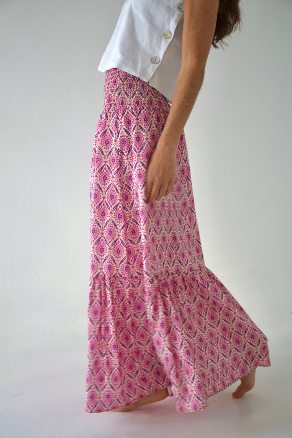 Pink Mica Skirt