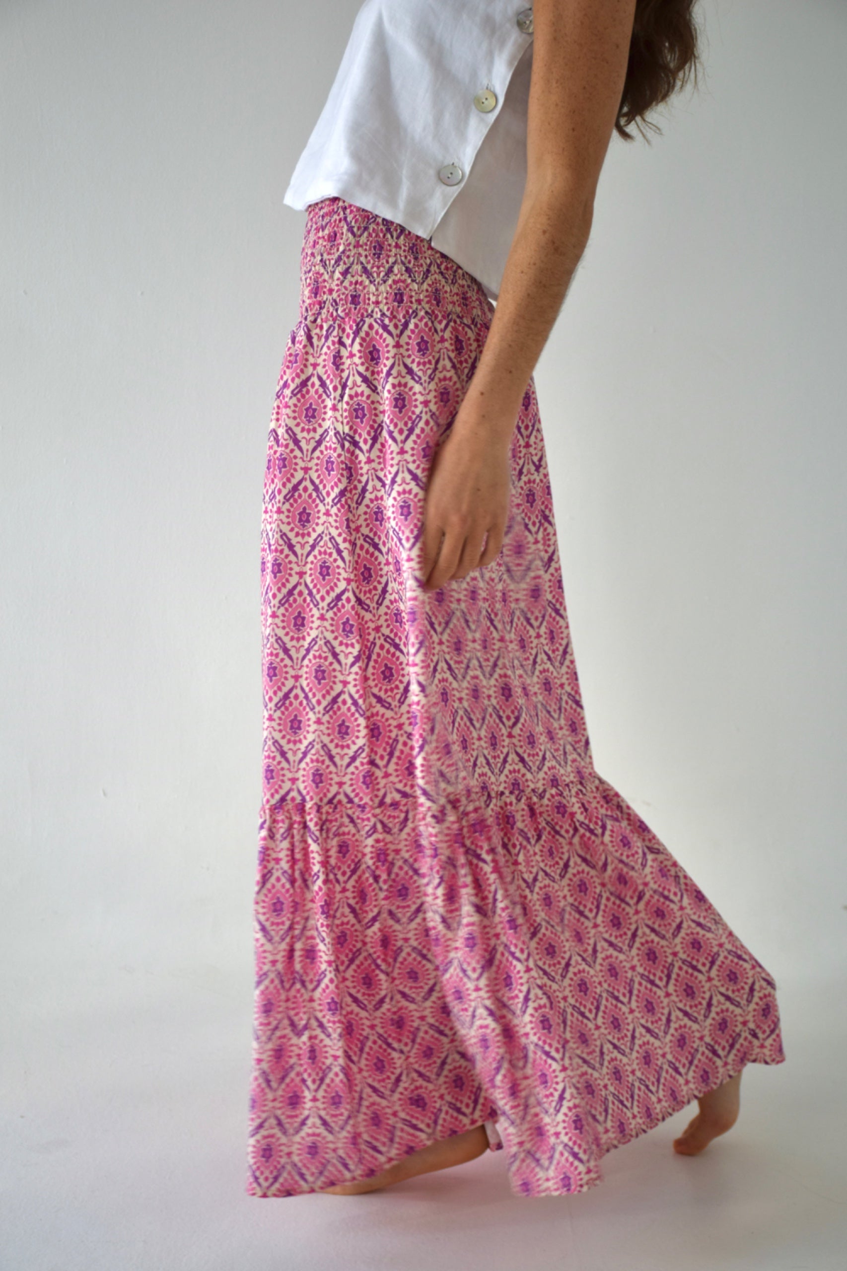Pink Mica Skirt