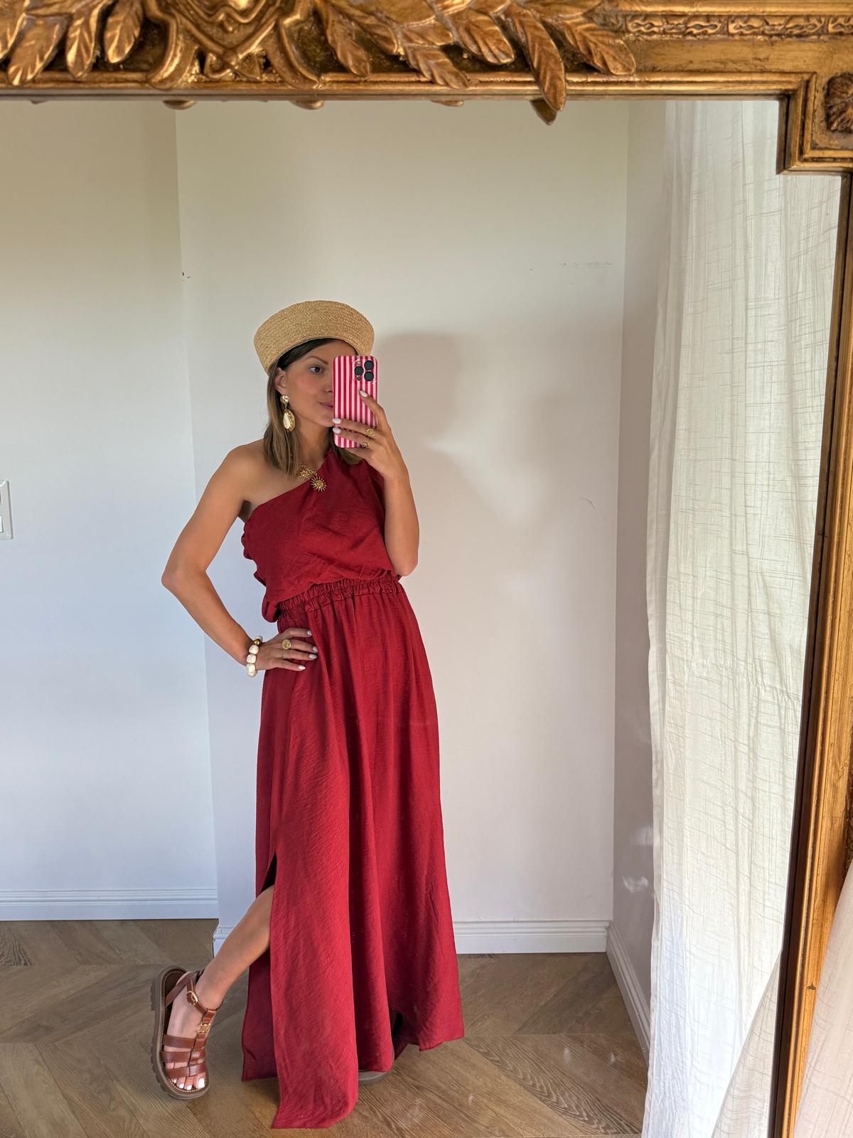 Conjunto Paloma Rojo