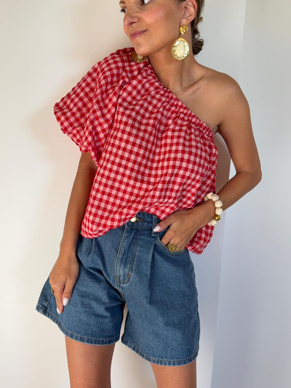 Gingham Top