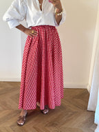 Cherry Red Skirt