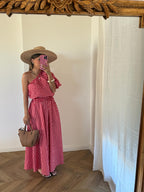 Top de cuadros vichy