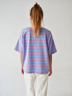 Camiseta Nunu Lila Y Azul Cielo