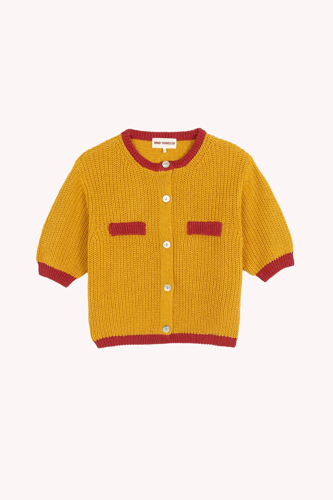 Cardigan En Coton Mia Moutarde