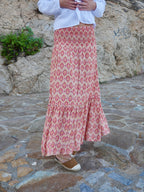 Falda Mica Granate