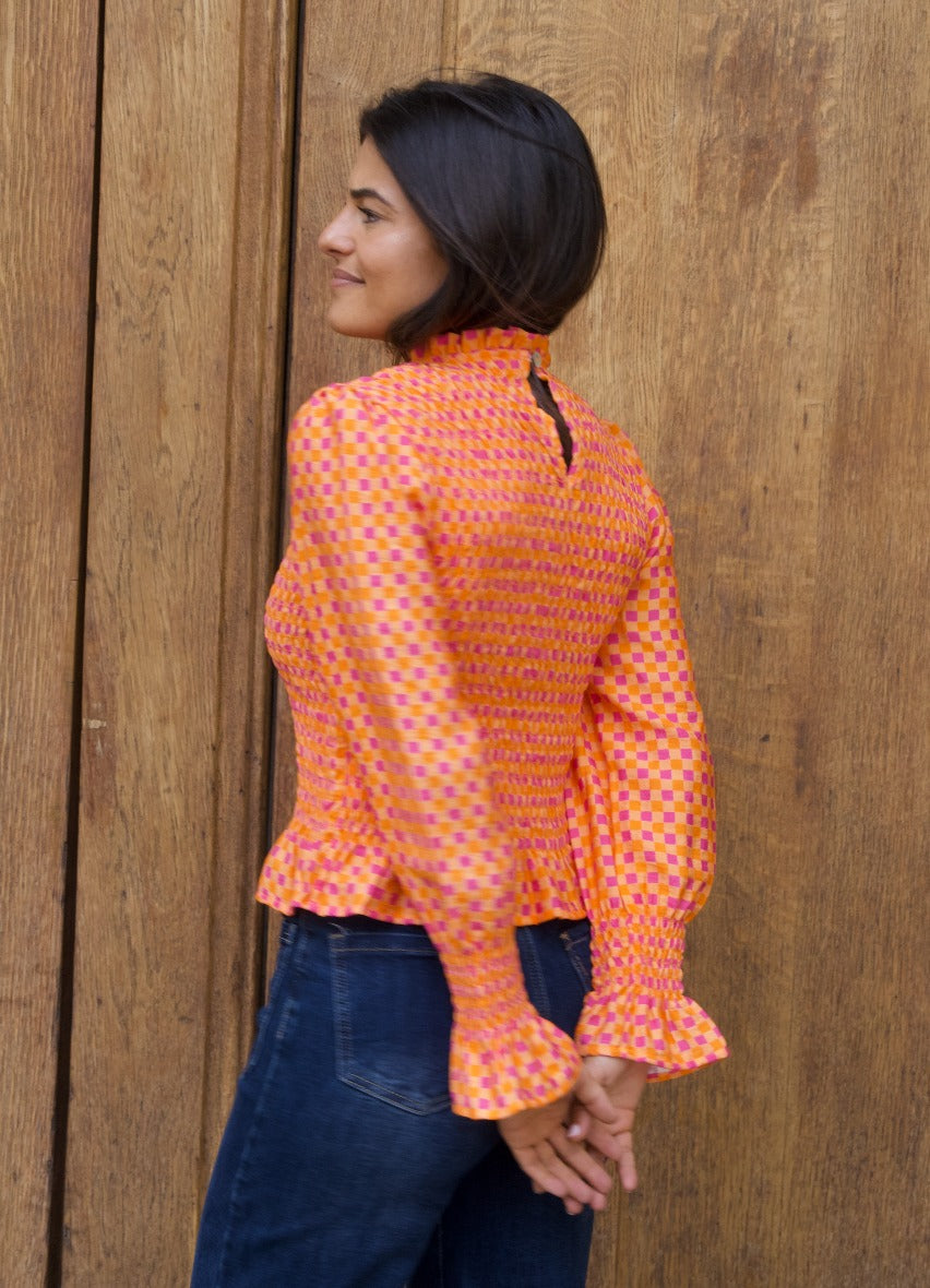 Blusa Naranja Chia