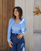 Inés Top Azul