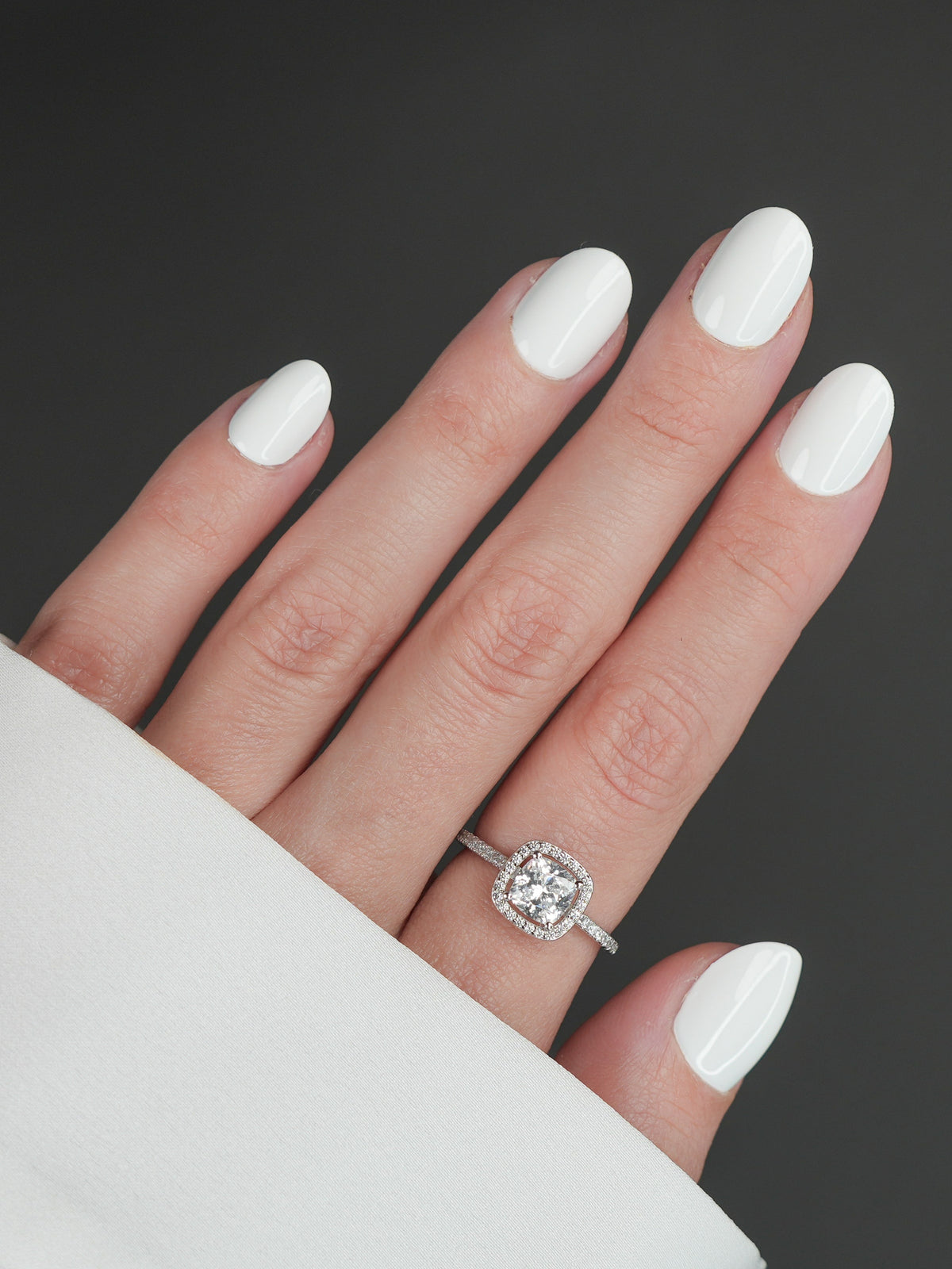 Künstliche Nägel - Whitest White