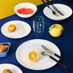 Bloom - 6 Dinner Plates - White - 25cm - Luminarc