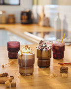 Moka Delice - 12 Verres À Eau - Verre Teinté - Multicolore - 27Cl - Luminarc