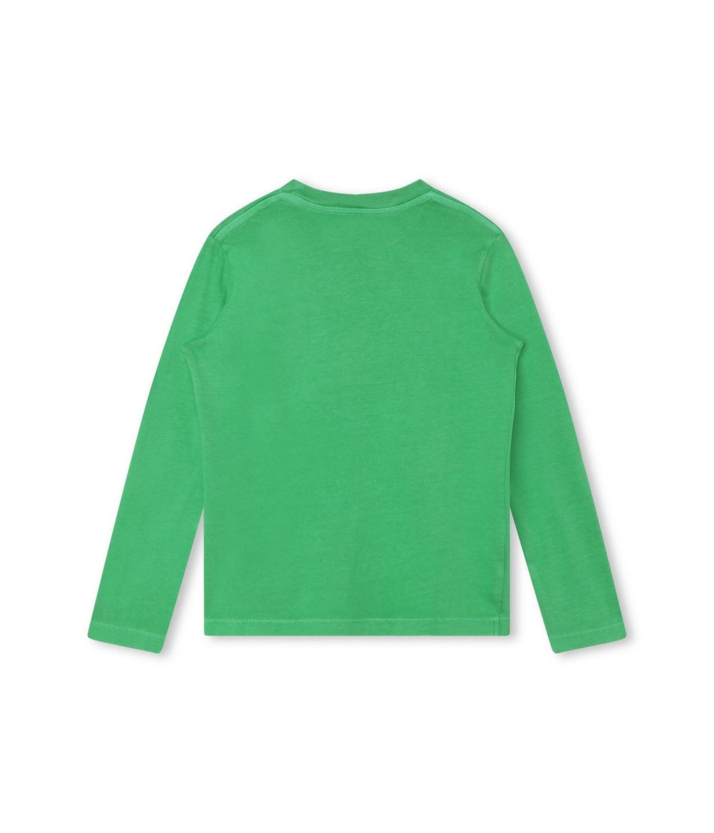Long-Sleeve T-Shirt - Acid Green - Boy - Zadig & Voltaire Kids
